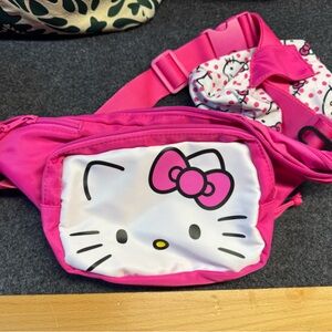 Hello Kitty Fuchsia and White Kids Bag